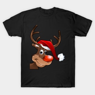 Santa Claus Reindeer T-Shirt